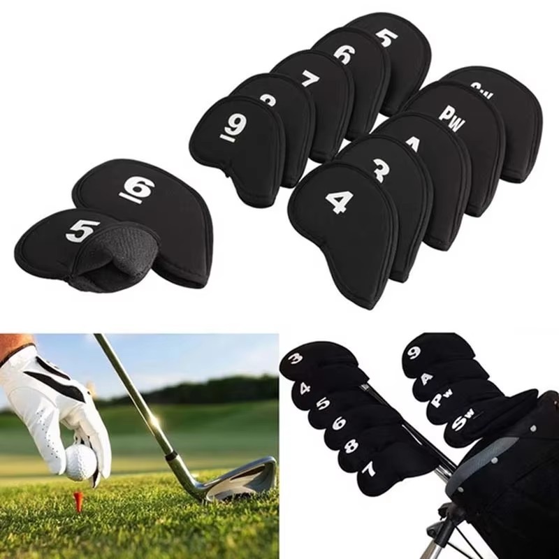 Golf Club Iron Set - 10 шт., портативные железные чехлы для